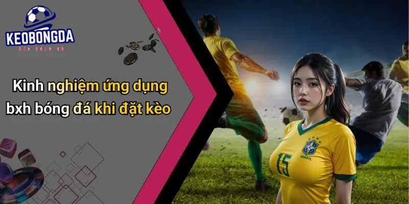BXH bóng đá