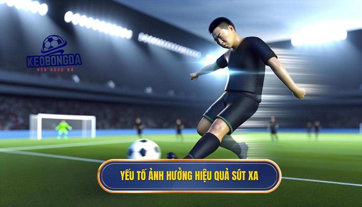  Các yếu tố ảnh hưởng đến hiệu quả sút xa