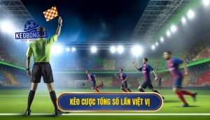 Kèo cược tổng số lần việt vị