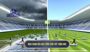 Mẹo chọn kèo dựa trên thời tiết trận đấu