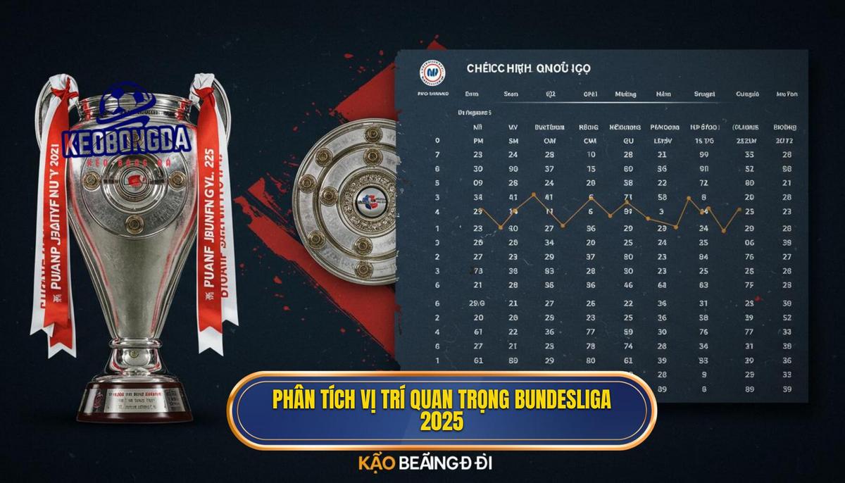 Bảng Xếp Hạng Bundesliga 2025: Phân Tích Chuyên Sâu, Dự Đoán Đỉnh Cao 2 Phân Tích Các Vị Trí Quan Trọng Trên Bảng Xếp Hạng Bundesliga 2025