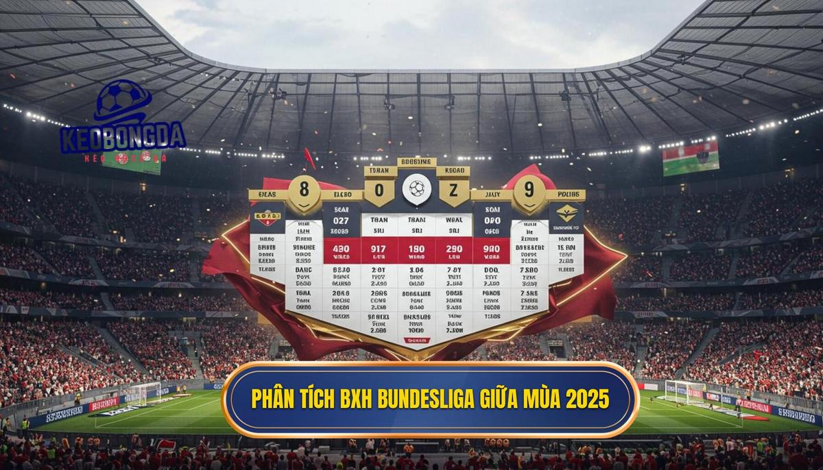Bảng Xếp Hạng Bundesliga 2025: Phân Tích Chuyên Sâu, Dự Đoán Đỉnh Cao 1 Phân Tích Chi Tiết Bảng Xếp Hạng Bundesliga 2025 (Giai Đoạn Giữa Mùa)