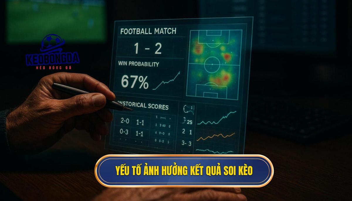 Các yếu tố then chốt ảnh hưởng đến kết quả soi kèo