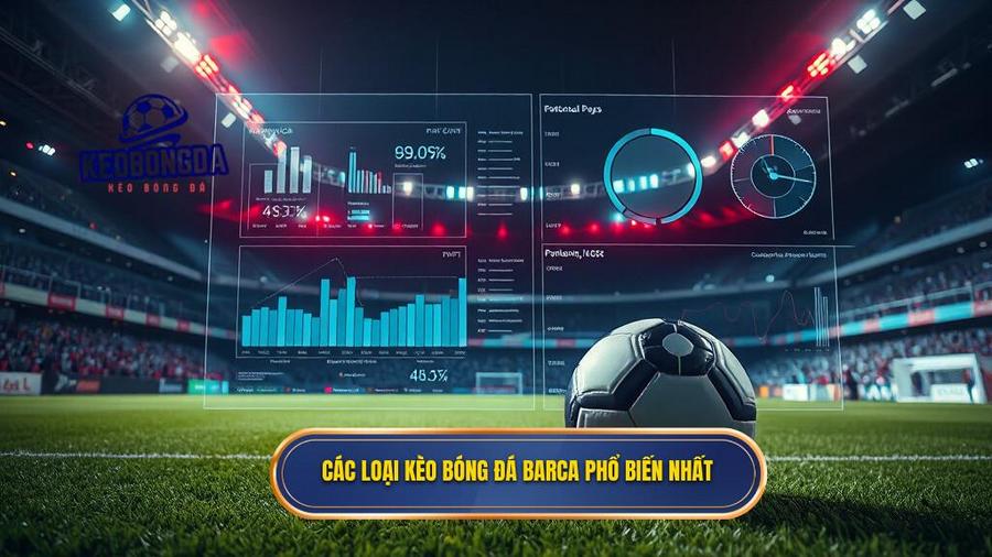 2. Các loại kèo bóng đá Barca phổ biến nhất