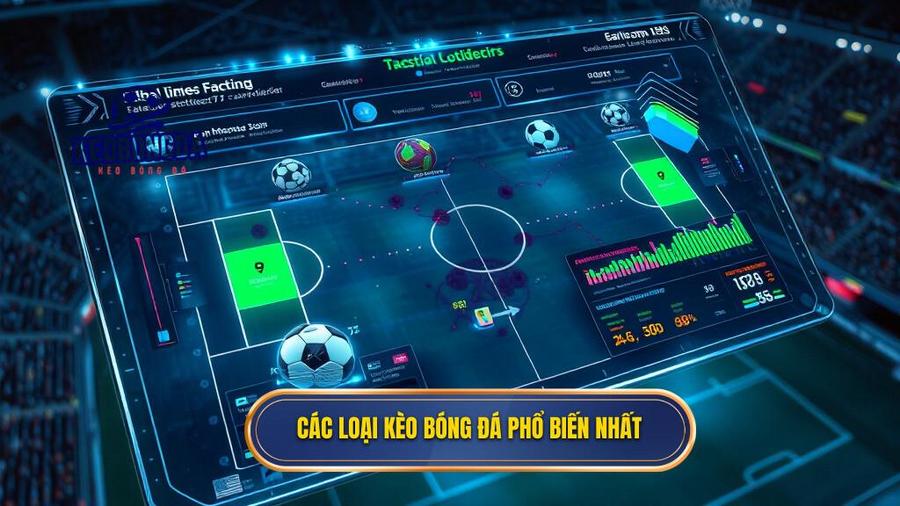 2. Các loại kèo bóng đá phổ biến nhất
