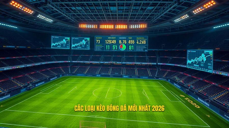 Bảng kèo bóng đá mới nhất 2026: Cập nhật tỷ lệ kèo nhà cái trực tuyến chính xác nhất 3 3. Các loại kèo bóng đá mới nhất 2026