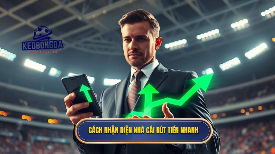 Kèo bóng đá rút tiền nhanh: Tiêu chuẩn vàng cho người chơi cá cược hiện đại 2 Các tiêu chí nhận diện nhà cái có kèo bóng đá rút tiền nhanh
